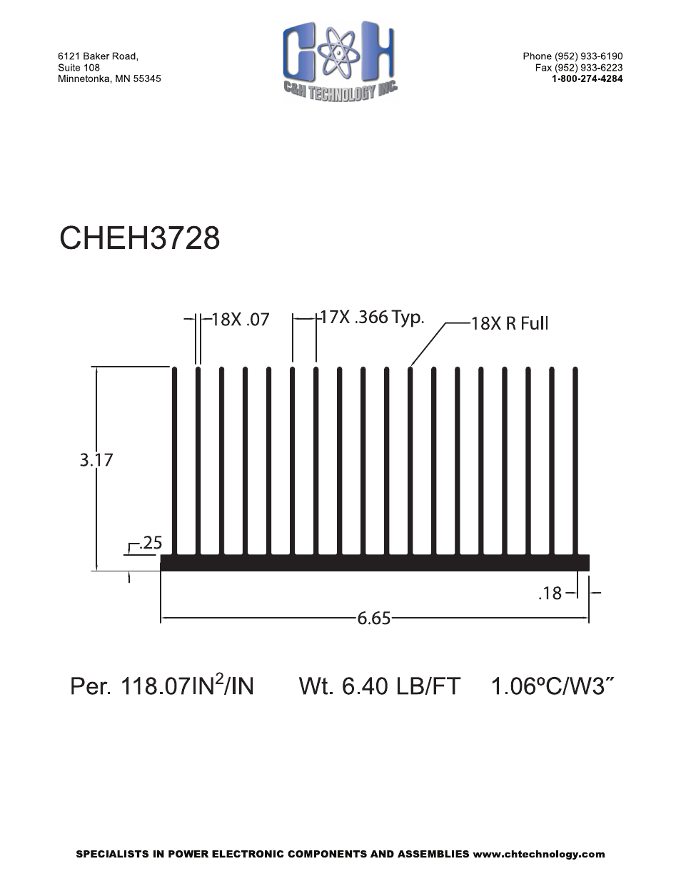 C&H Technology CHEH3728 User Manual | Page 2 / 2