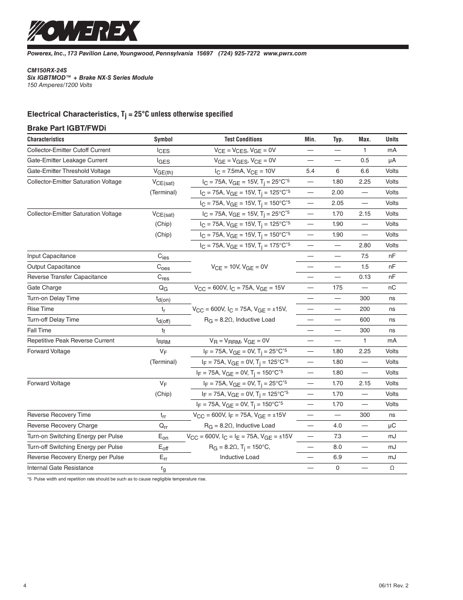 C&H Technology CM150RX-24S User Manual | Page 5 / 10