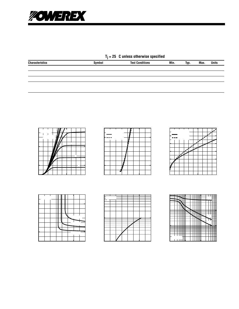 Thermal and mechanical characteristics, t, 25 ° c unless otherwise specified | C&H Technology CM50TU-34KA User Manual | Page 4 / 5