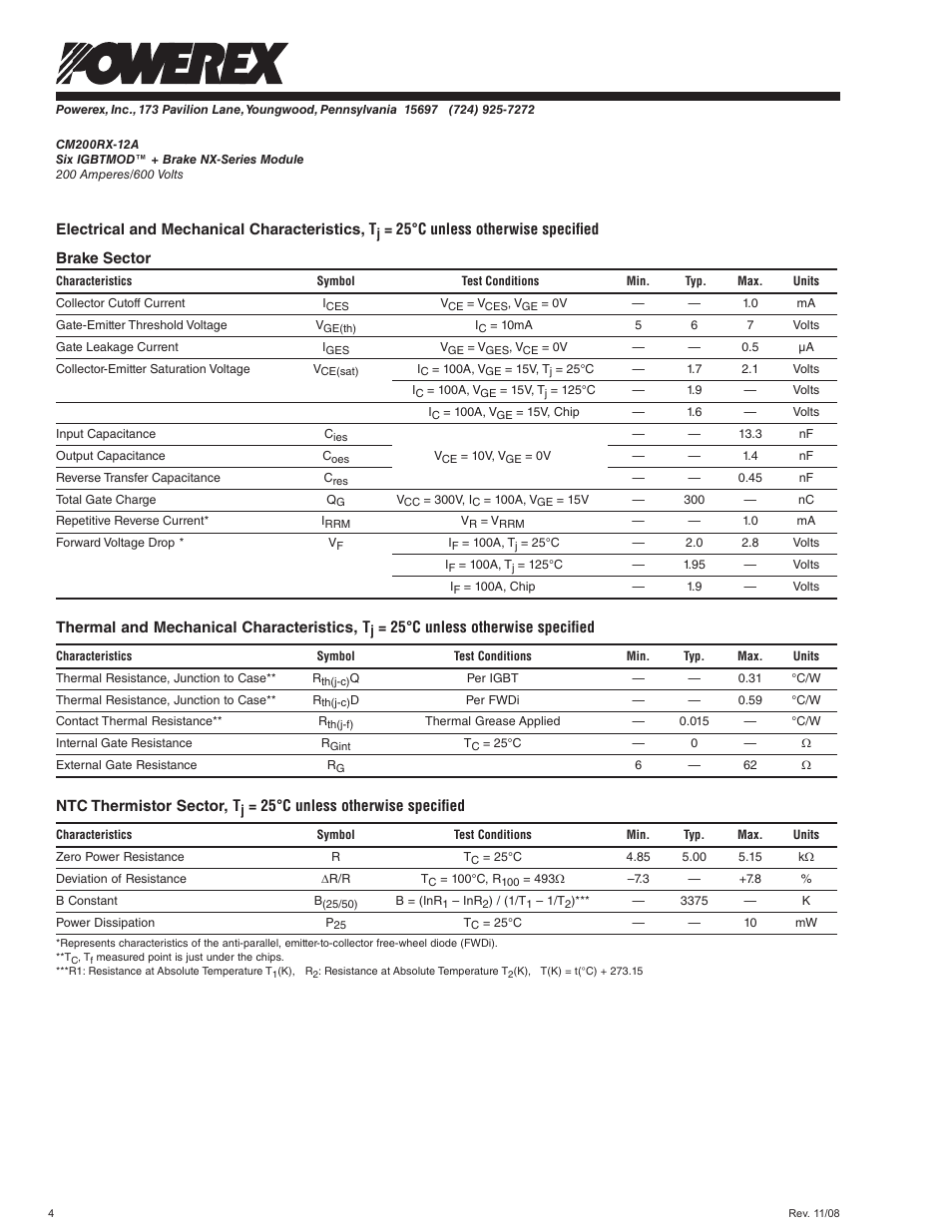 C&H Technology CM200RX-12A User Manual | Page 5 / 7