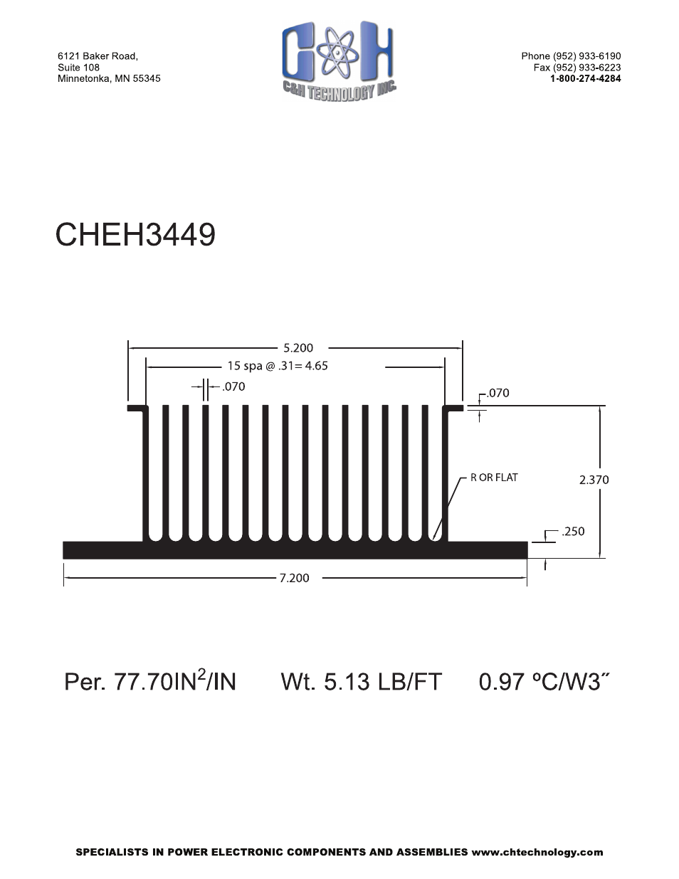 C&H Technology CHEH3449 User Manual | Page 2 / 2