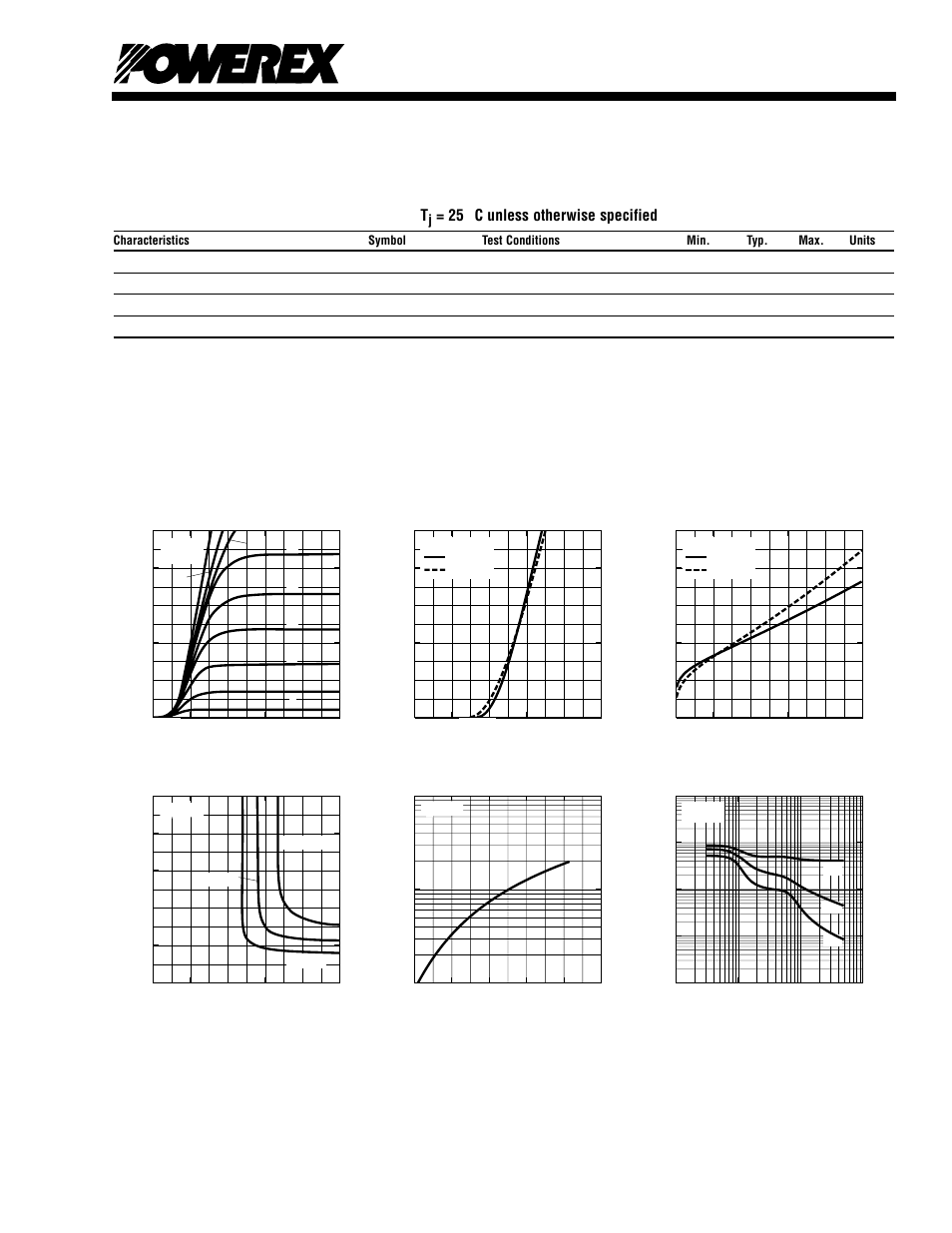 Thermal and mechanical characteristics, t, 25 ° c unless otherwise specified | C&H Technology CM100E3U-12H User Manual | Page 4 / 5