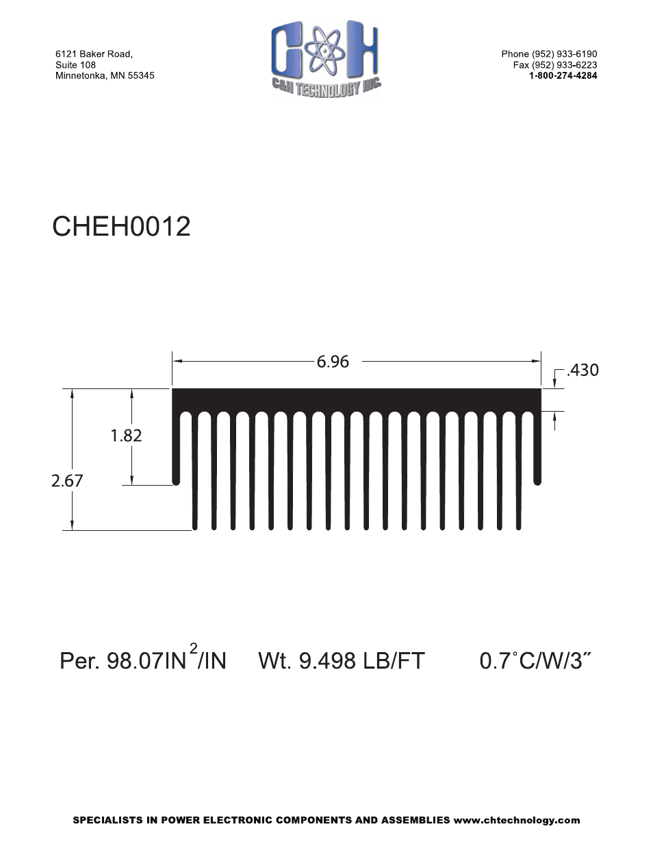 C&H Technology CHEH0012 User Manual | Page 2 / 2
