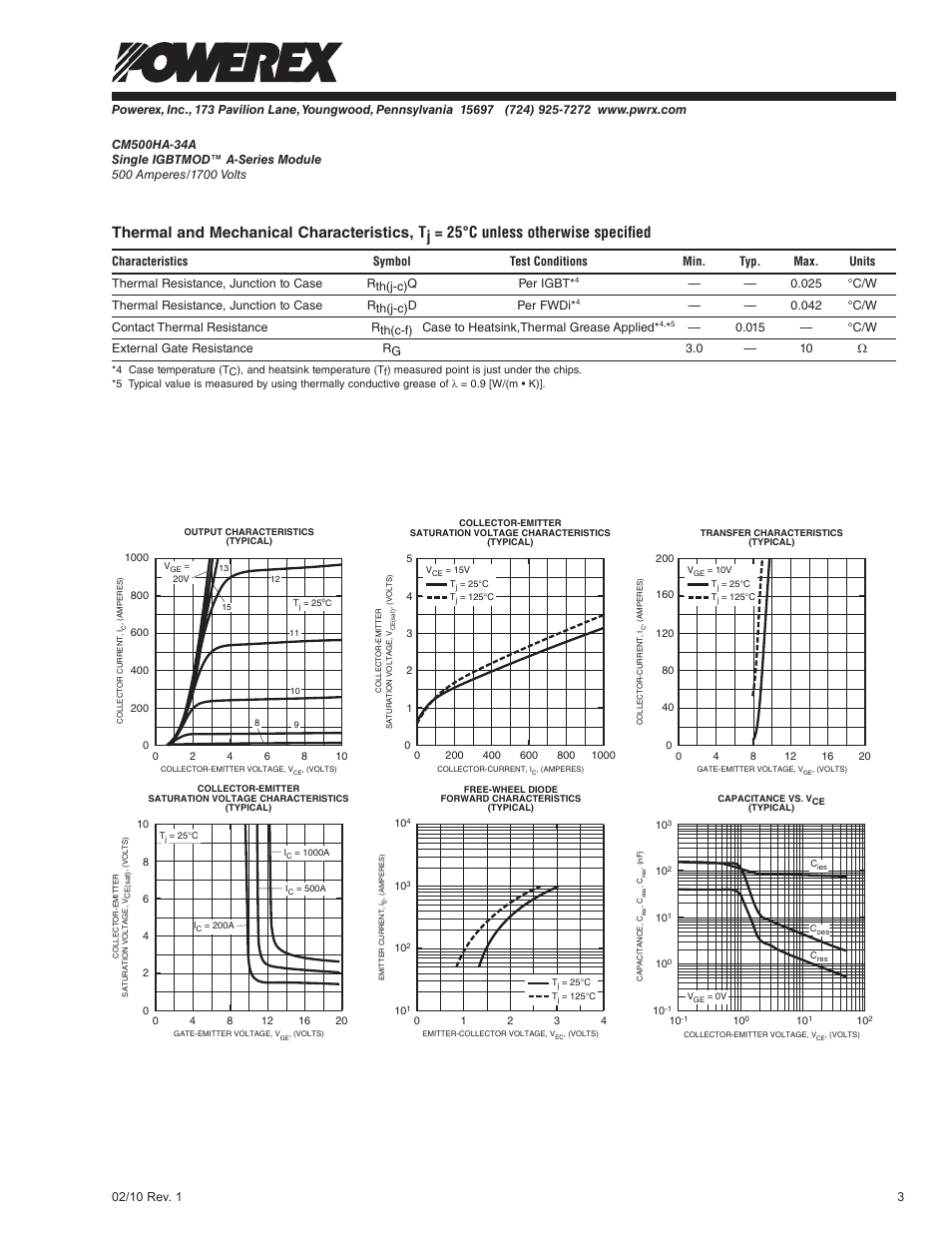 C&H Technology CM500HA-34A User Manual | Page 4 / 5