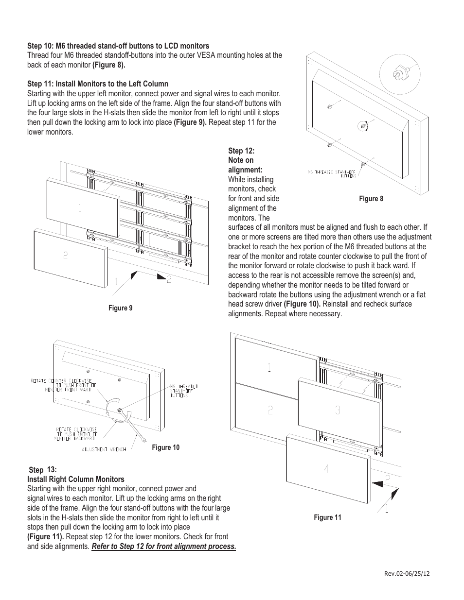 Th-va-2x2-necx463 installation instructions p4-01 | Atdec Telehook TH-VA-2x2-NECX463 Installation manual User Manual | Page 4 / 5