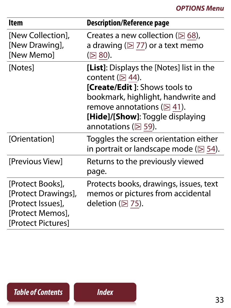 Sony PRS-350 User Manual | Page 33 / 131