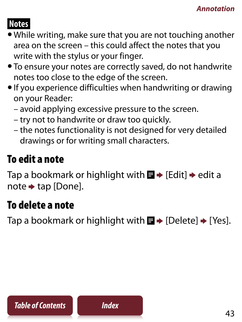 Sony PRS-350 User Manual | Page 43 / 131