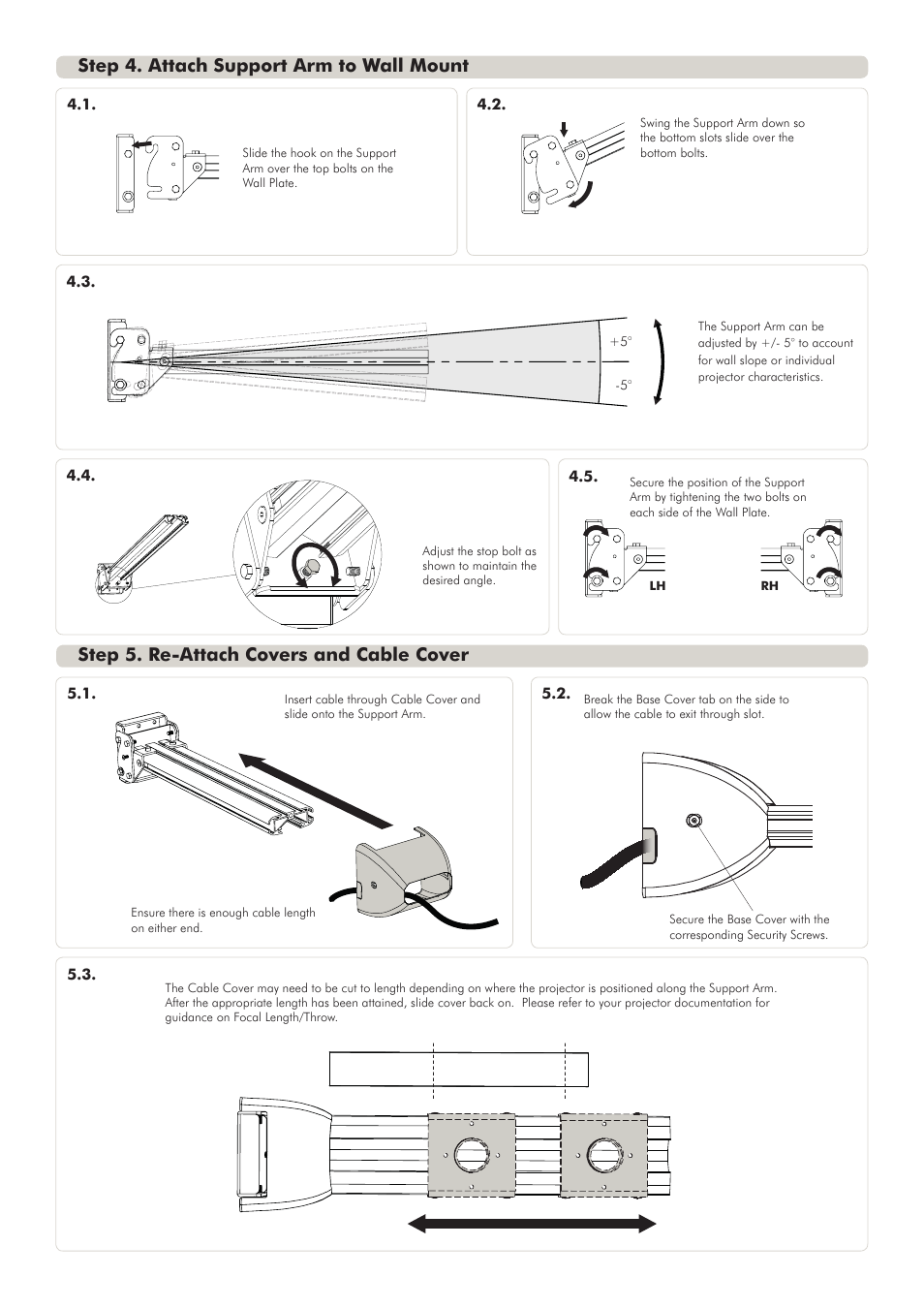 Installation instructions | Atdec Telehook TH-PS-S Installation manual User Manual | Page 2 / 3