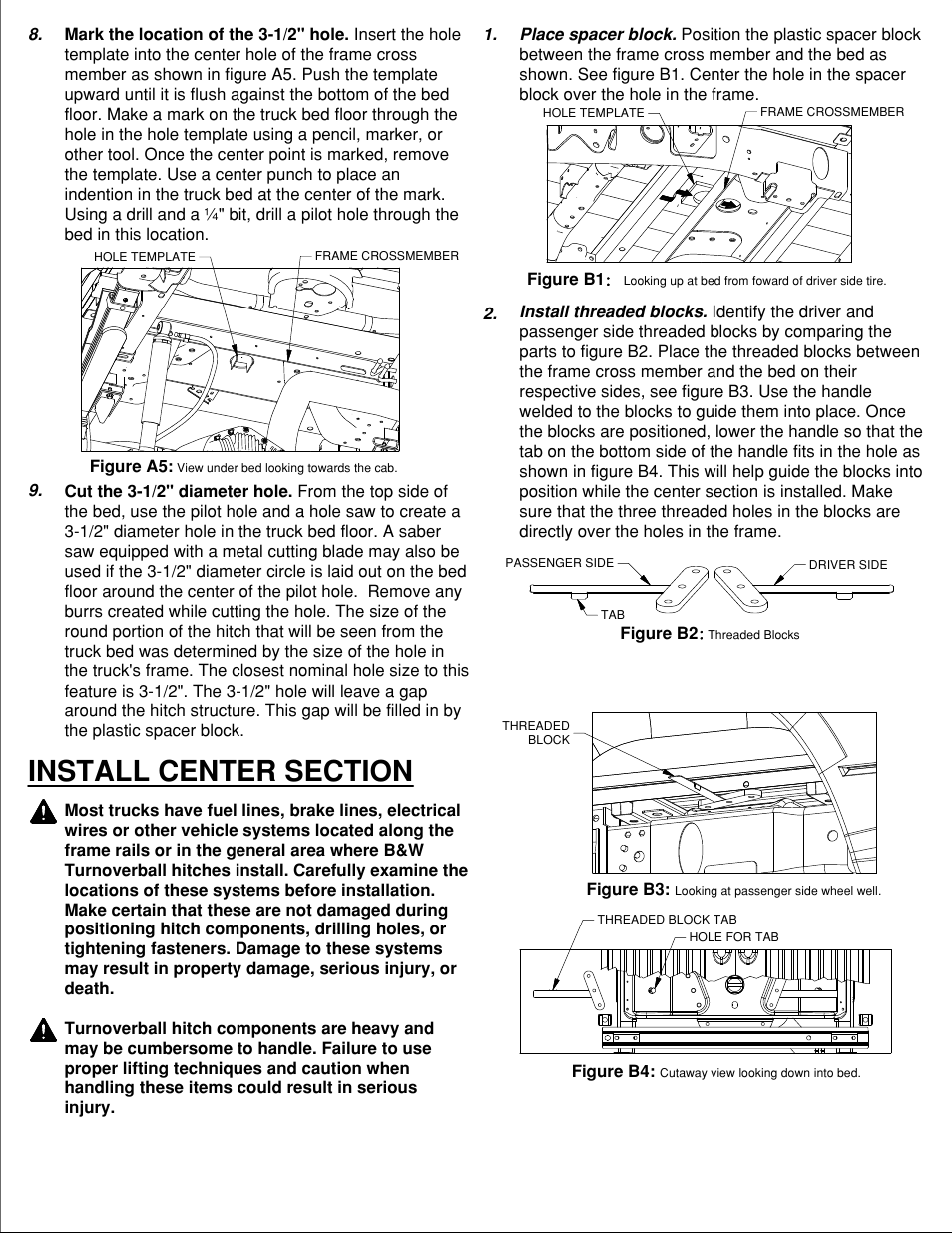 B&W Trailer Hitches Turnoverball Model 1314 (Dodge) User Manual | Page 3 / 5