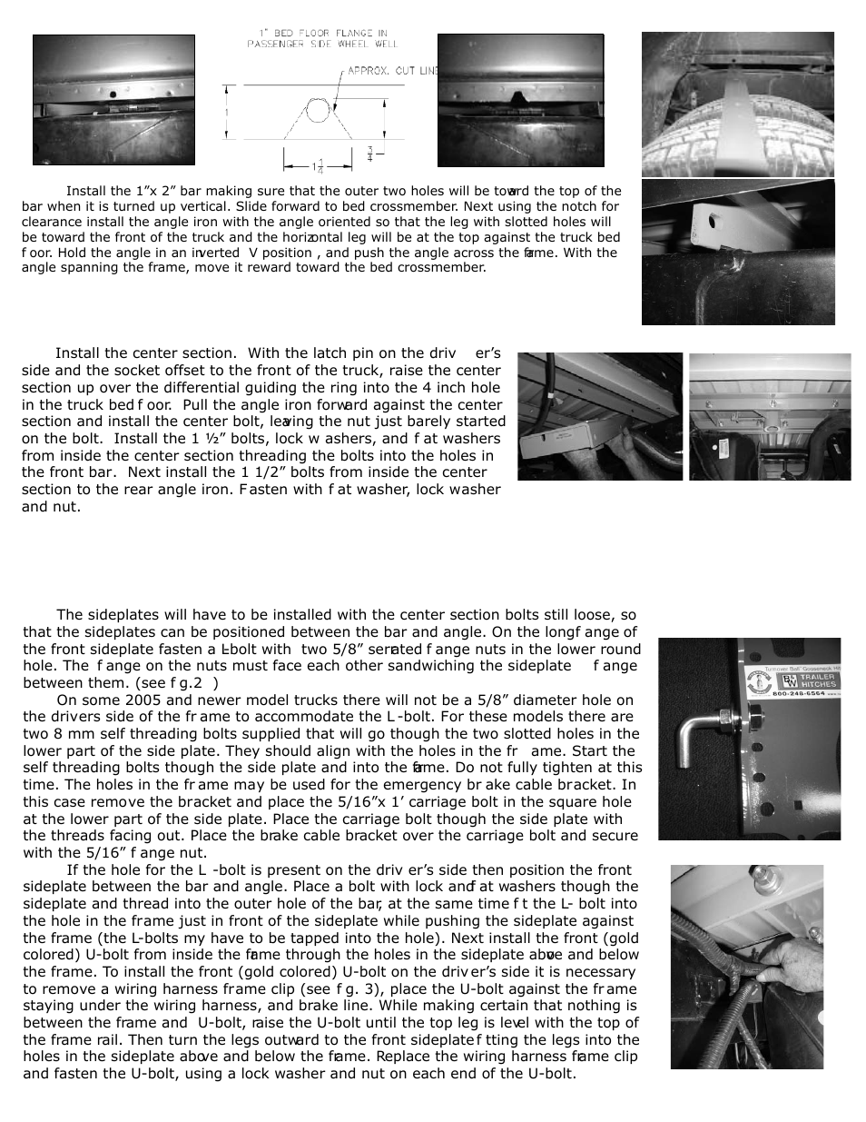 B&W Trailer Hitches Turnoverball Model 1303 (Dodge) User Manual | Page 3 / 4