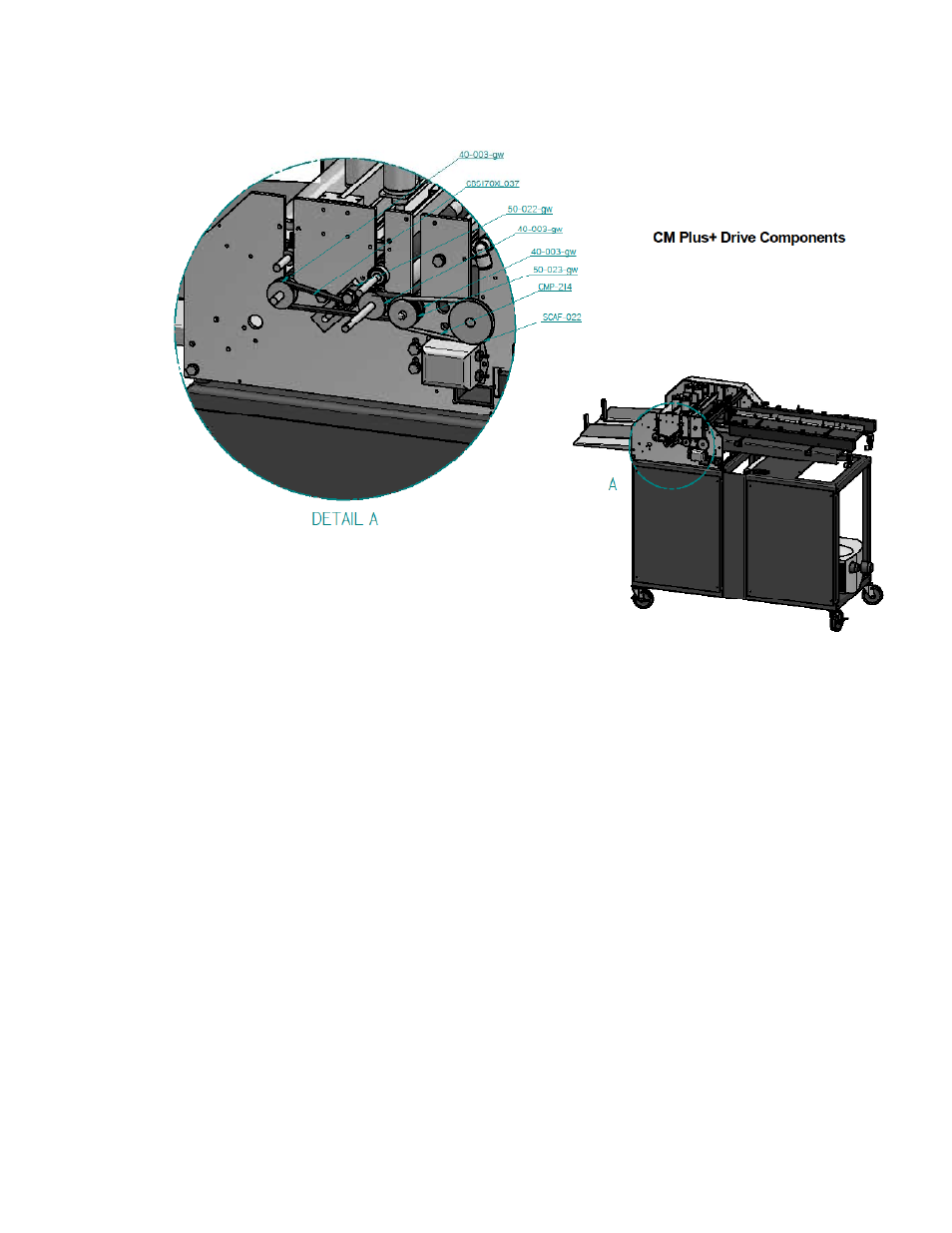 Cortech GW CREASEMASTER PLUS 4600 CREASING SYSTEM User Manual | Page 44 / 54