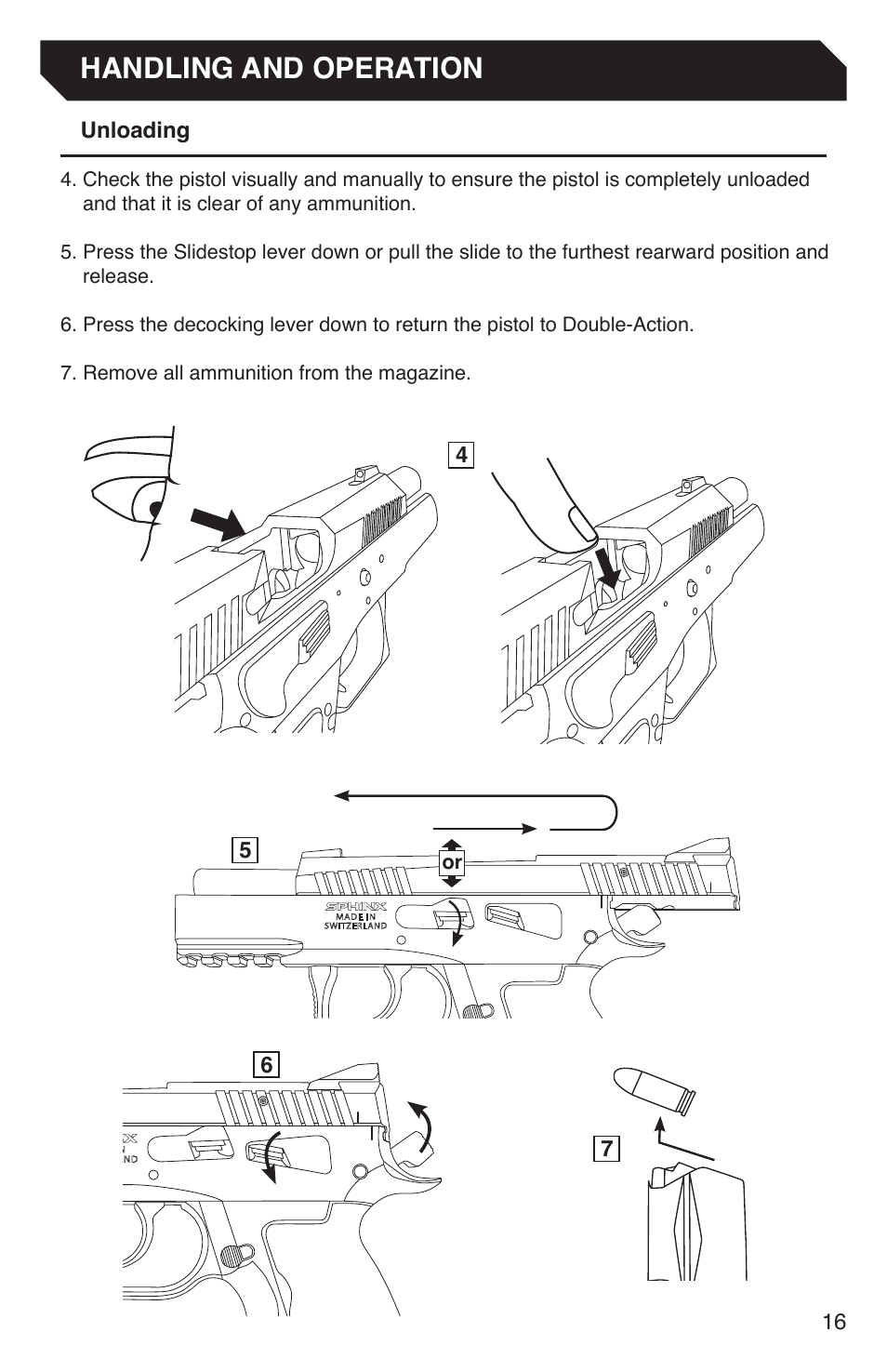 Handling and operation | Grainsystems STANDARD ALPHA 9MM DA-SA Manual User Manual | Page 17 / 28