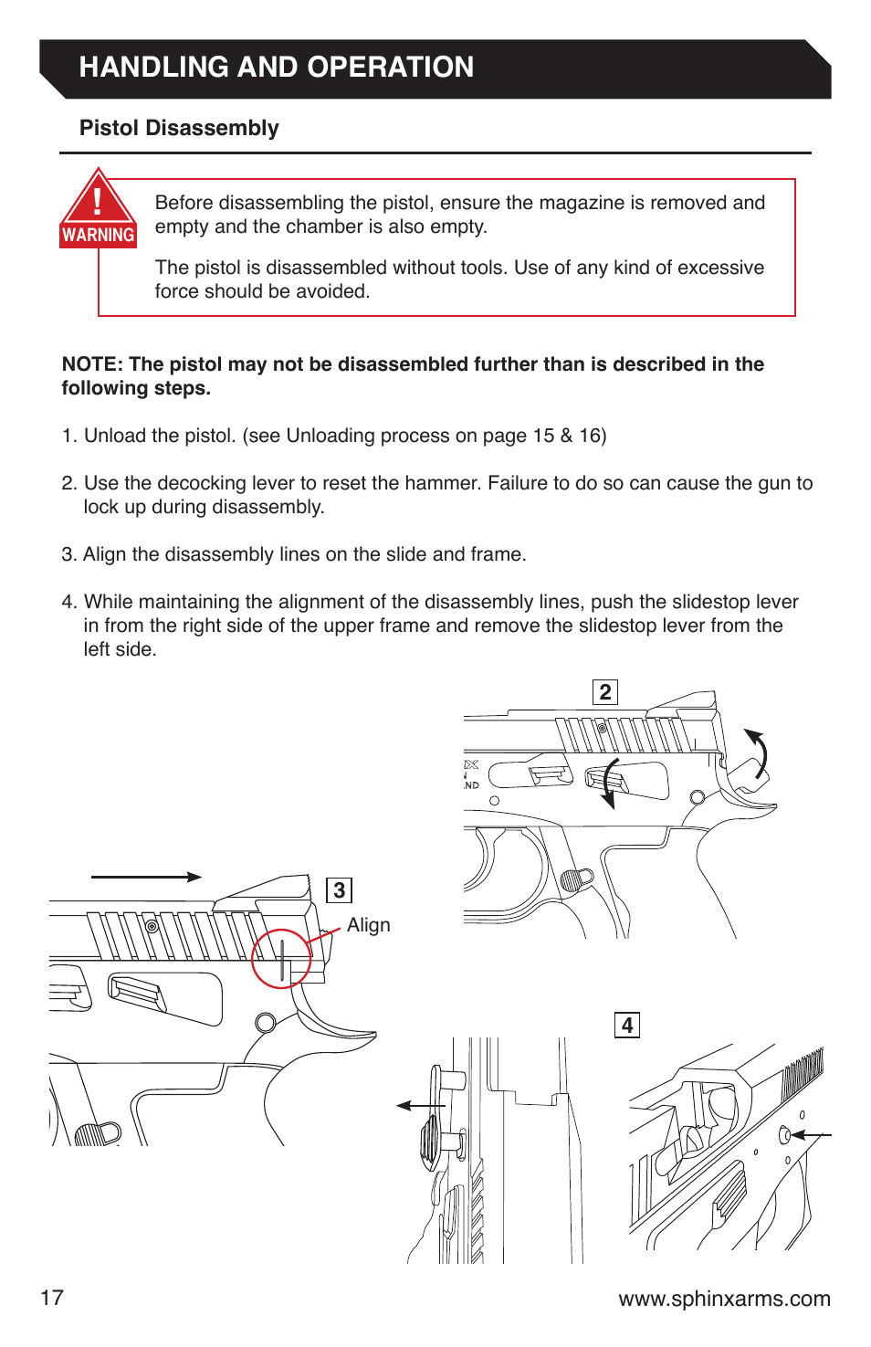 Handling and operation | Grainsystems STANDARD ALPHA 9MM DA-SA Manual User Manual | Page 18 / 28