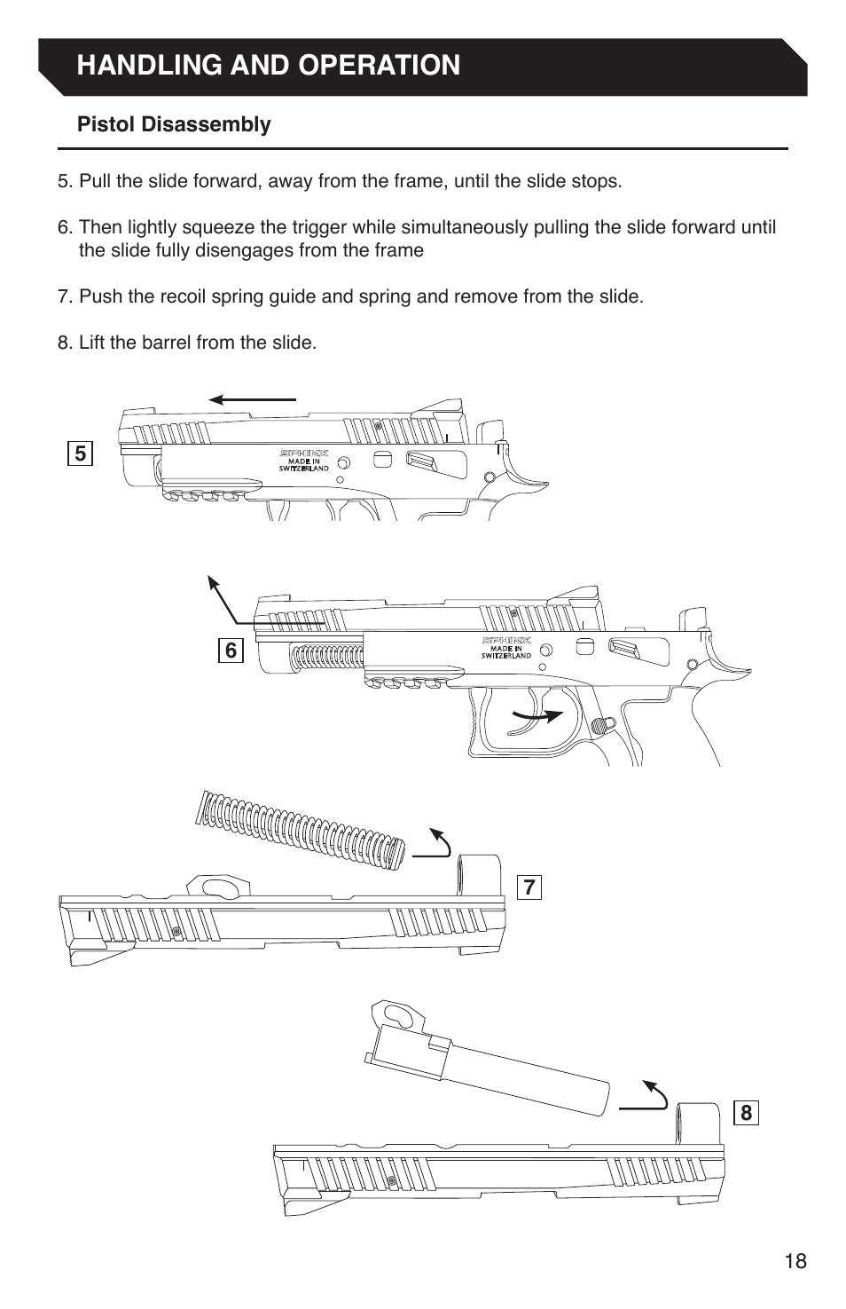 Handling and operation | Grainsystems STANDARD ALPHA 9MM DA-SA Manual User Manual | Page 19 / 28