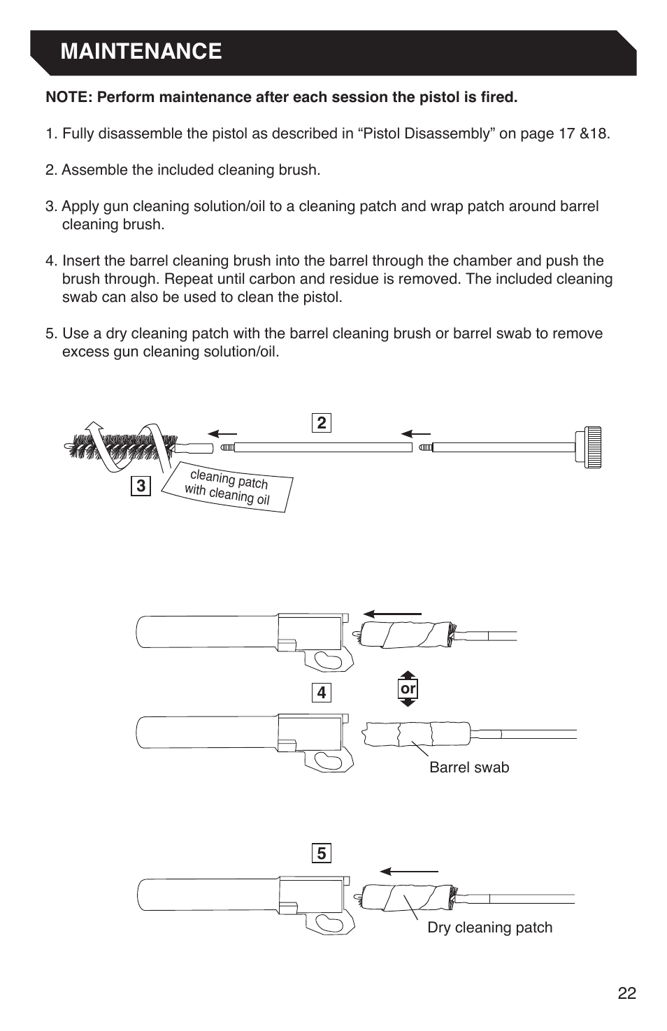 Maintenance | Grainsystems STANDARD ALPHA 9MM DA-SA Manual User Manual | Page 23 / 28