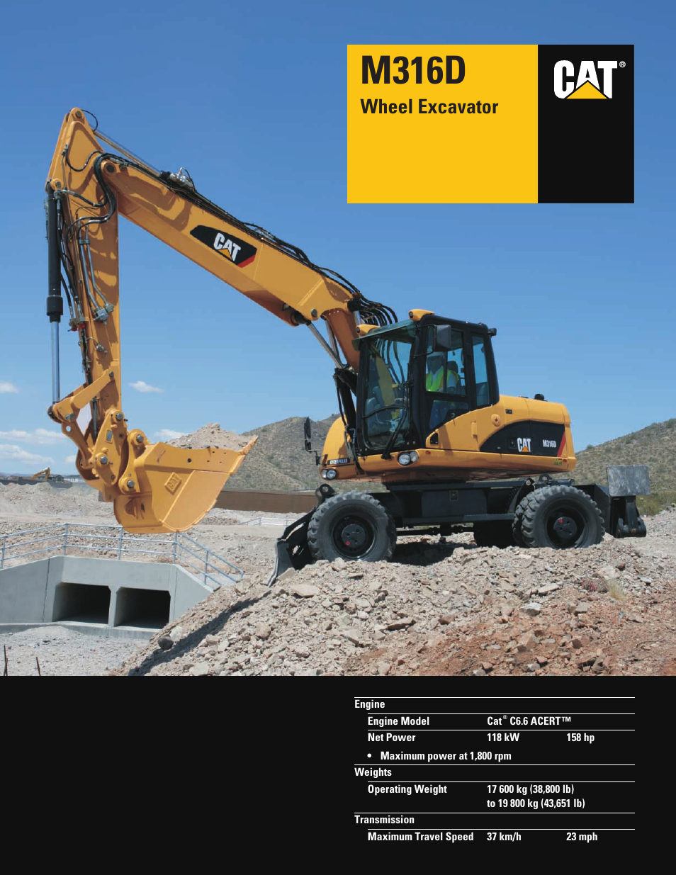 Milton CAT M316D User Manual | 36 pages