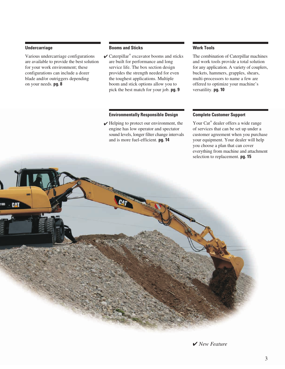 New feature 3 | Milton CAT M316D User Manual | Page 3 / 36