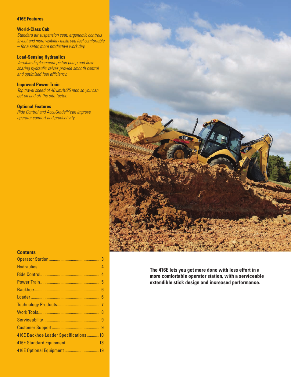 Milton CAT 416E User Manual | Page 2 / 20