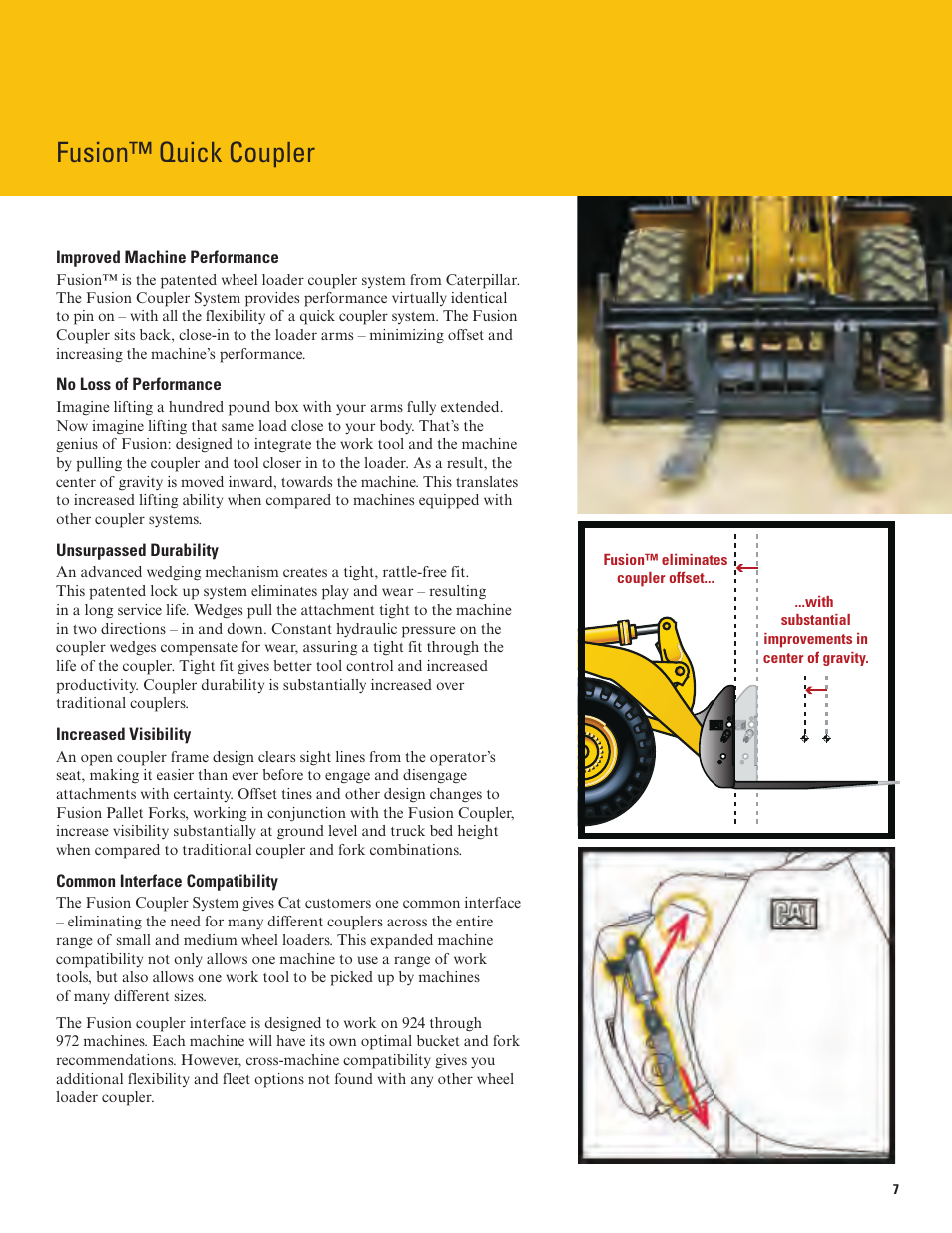 Fusion™ quick coupler | Milton CAT 950K User Manual | Page 7 / 36