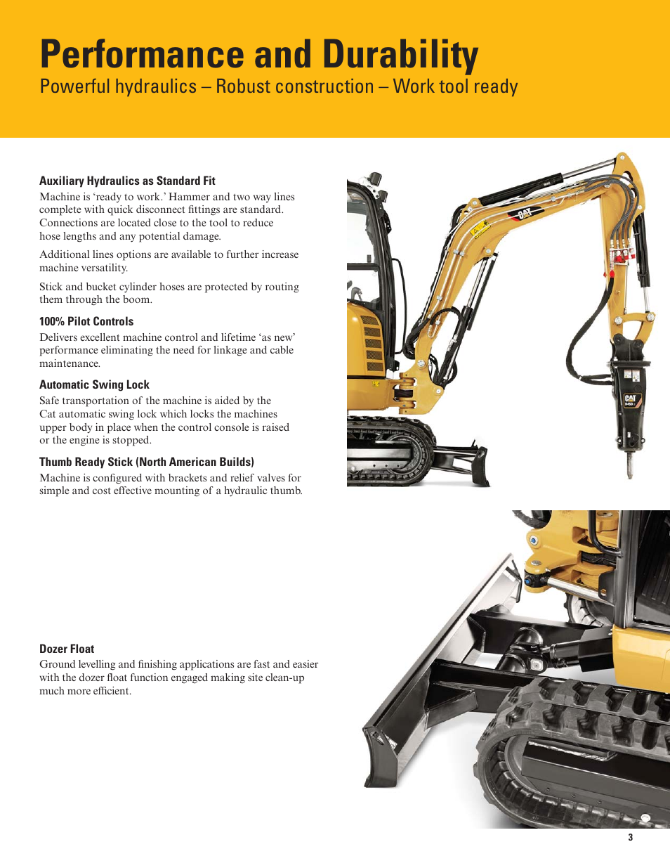 Performance and durability | Milton CAT 302.7D User Manual | Page 3 / 12
