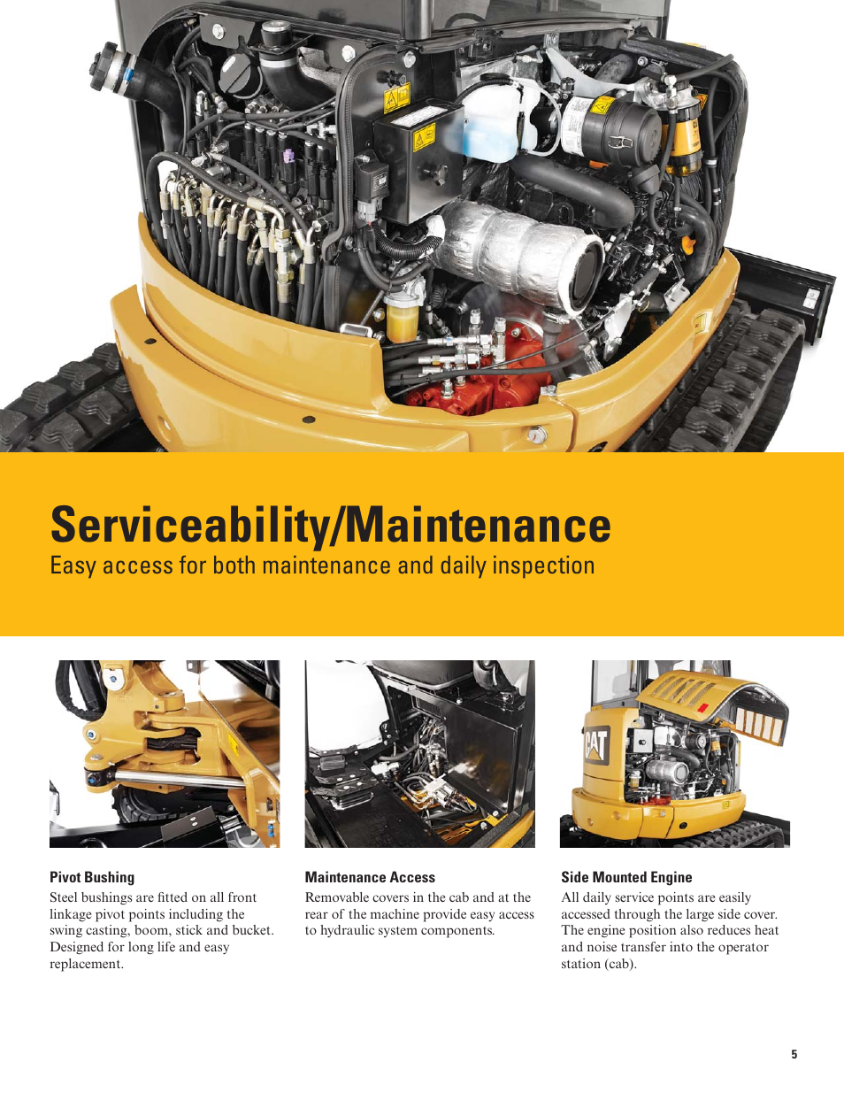 Serviceability/maintenance | Milton CAT 302.7D User Manual | Page 5 / 12