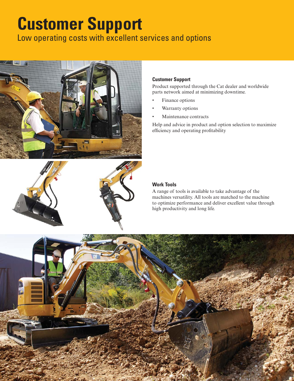 Customer support | Milton CAT 302.7D User Manual | Page 6 / 12