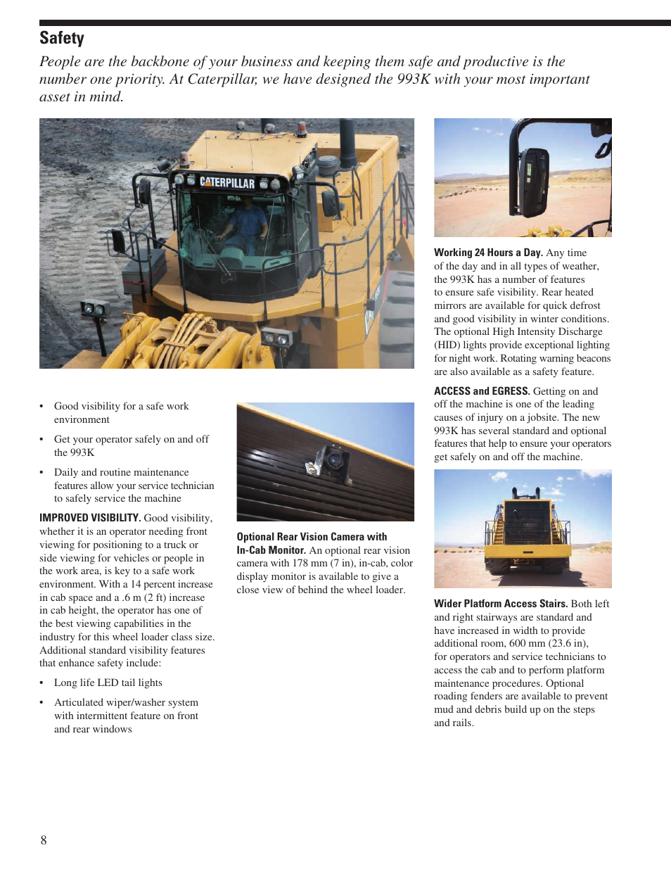 Safety | Milton CAT 993K User Manual | Page 8 / 32