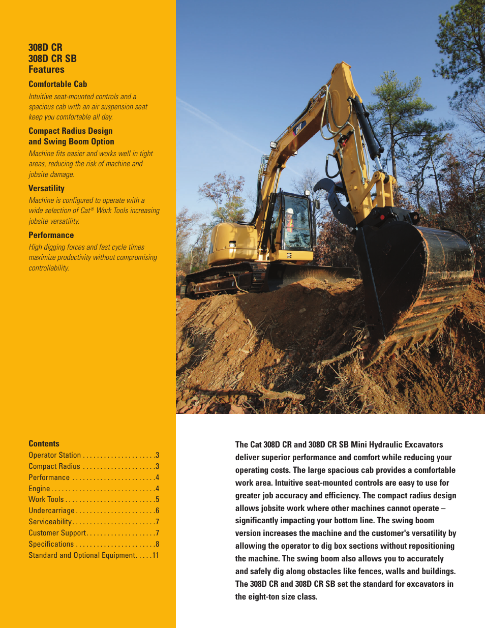 Milton CAT 308D CR SB User Manual | Page 2 / 12