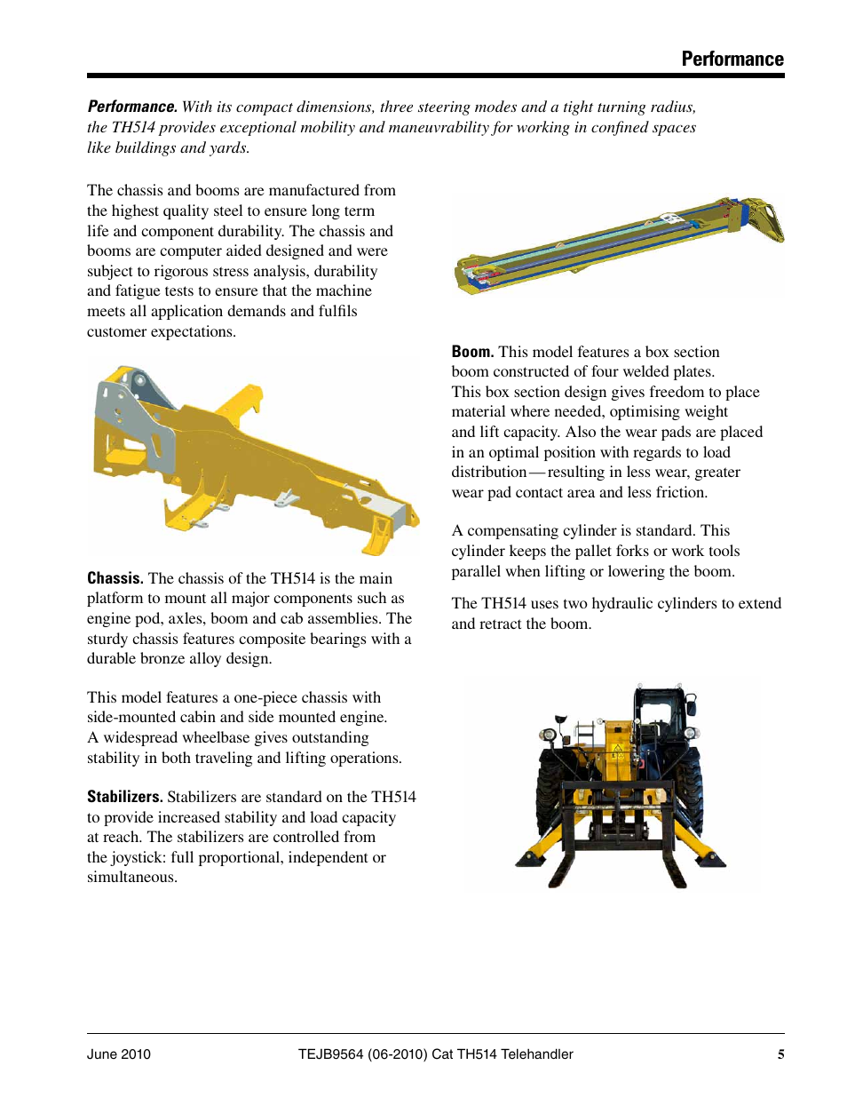 Performance | Milton CAT TH514 User Manual | Page 5 / 16