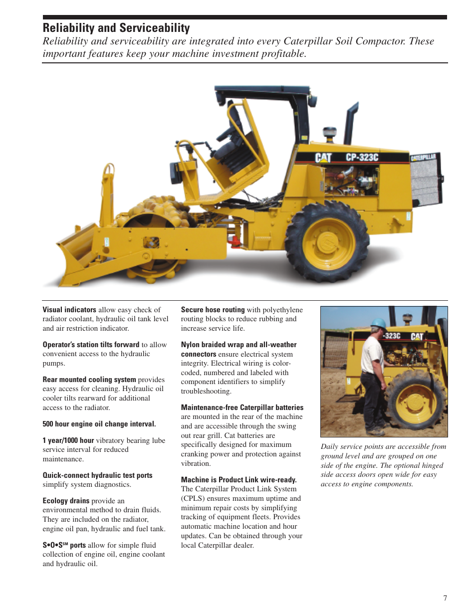 Reliability and serviceability | Milton CAT CP-323C User Manual | Page 7 / 12