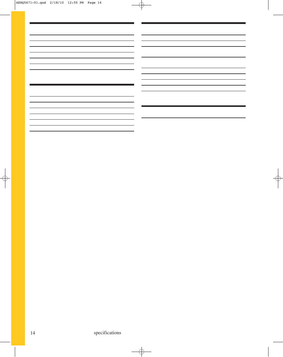 Milton CAT 535C User Manual | Page 14 / 20