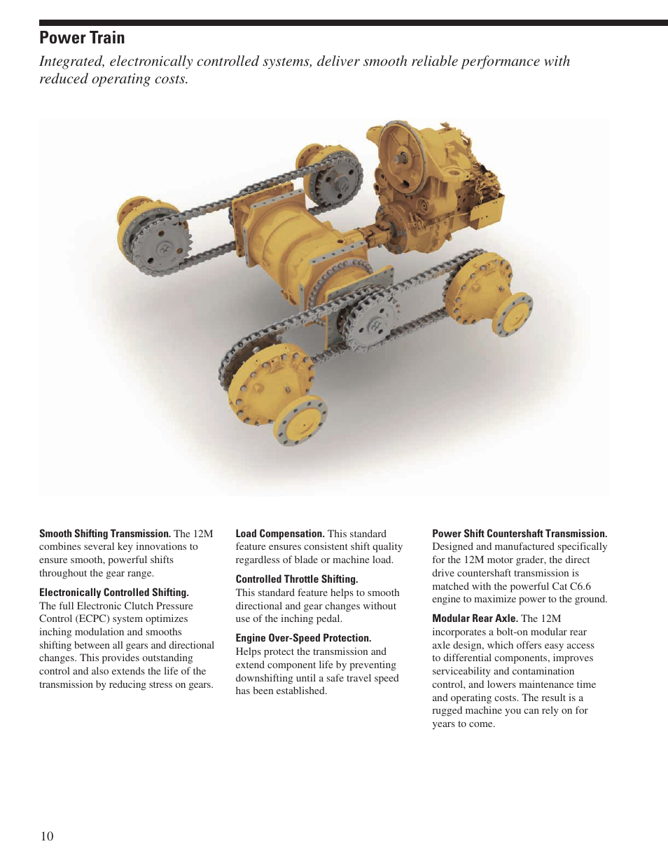 Power train | Milton CAT 12M User Manual | Page 10 / 28