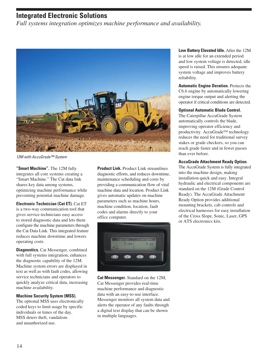 Integrated electronic solutions | Milton CAT 12M User Manual | Page 14 / 28
