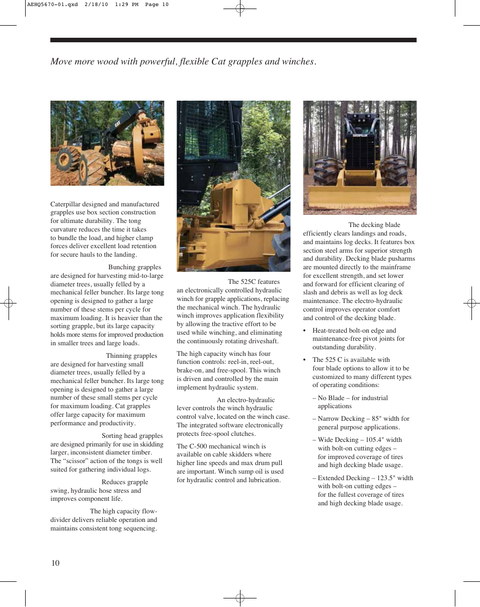 Work tools | Milton CAT 525C User Manual | Page 10 / 20