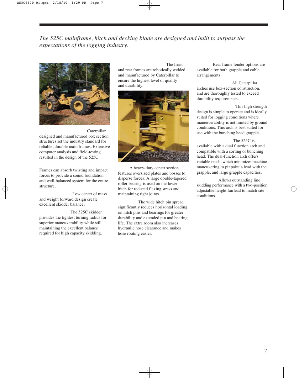 Structures | Milton CAT 525C User Manual | Page 7 / 20