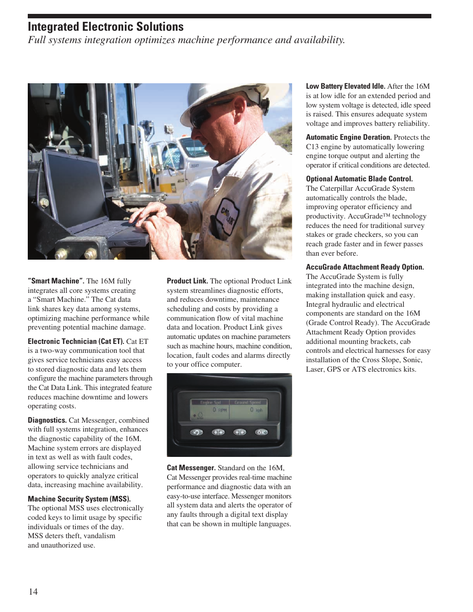 Integrated electronic solutions | Milton CAT 16M User Manual | Page 14 / 28