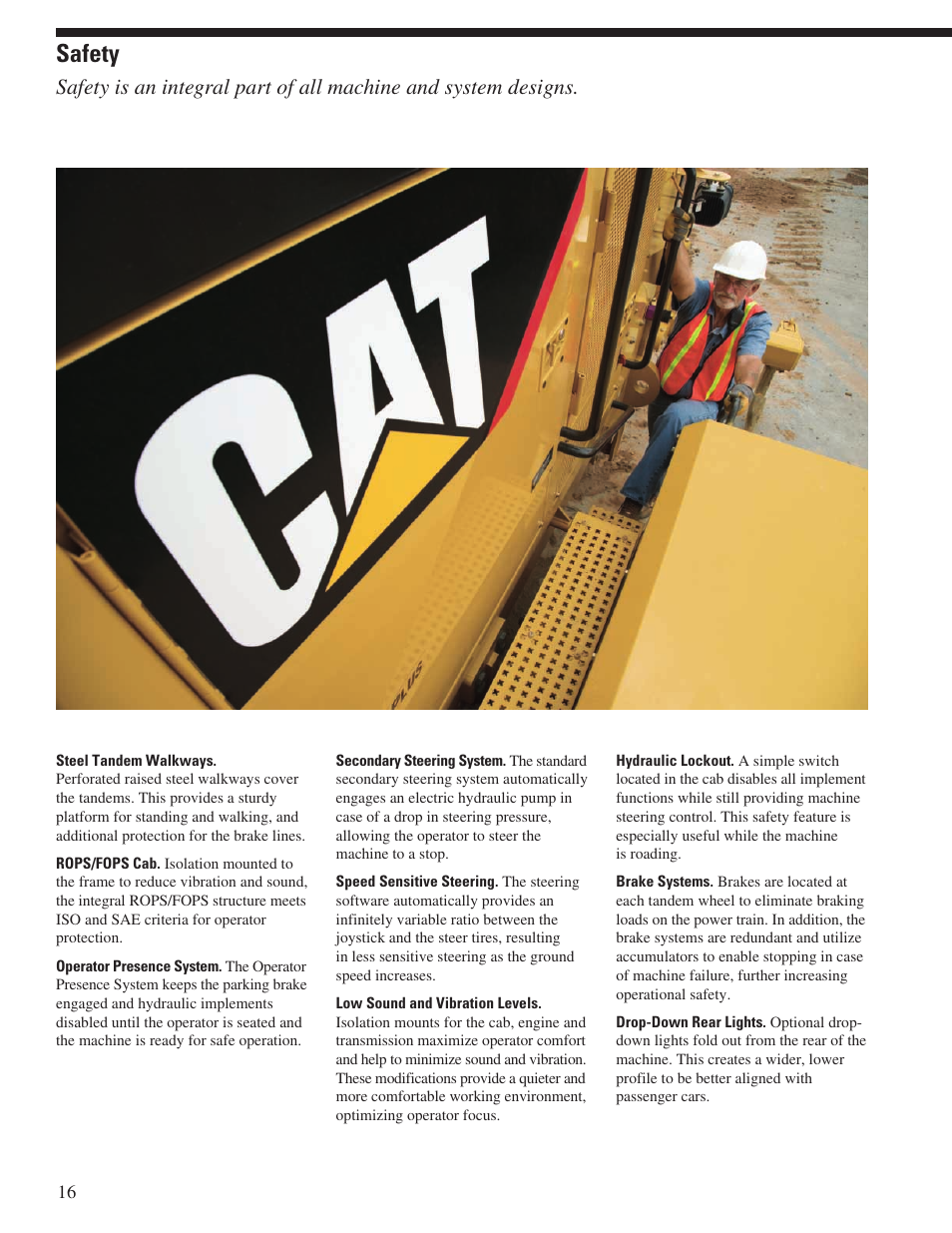 Safety | Milton CAT 16M User Manual | Page 16 / 28