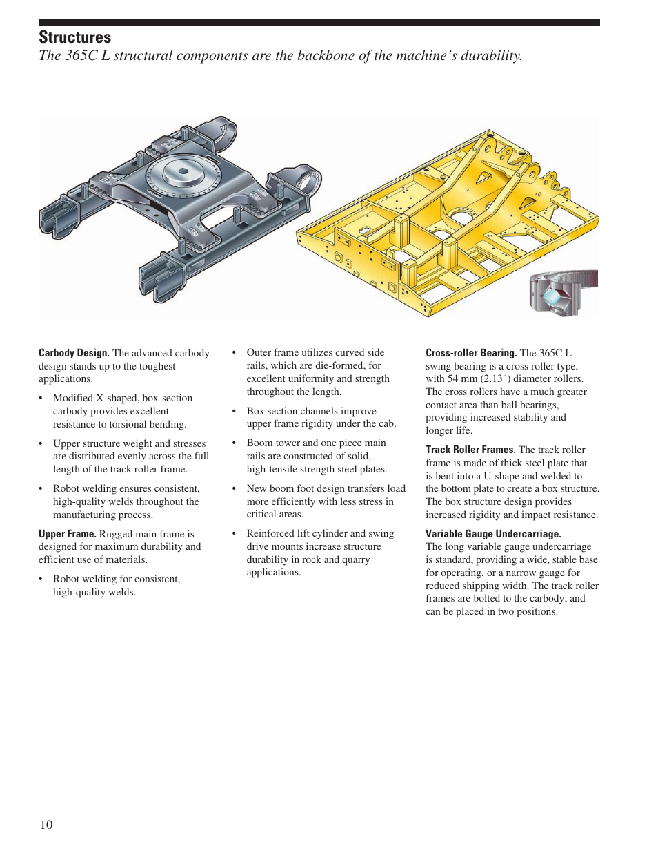 Structures | Milton CAT 365C L User Manual | Page 10 / 28