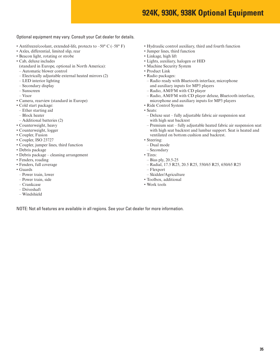 Milton CAT 938K User Manual | Page 35 / 36