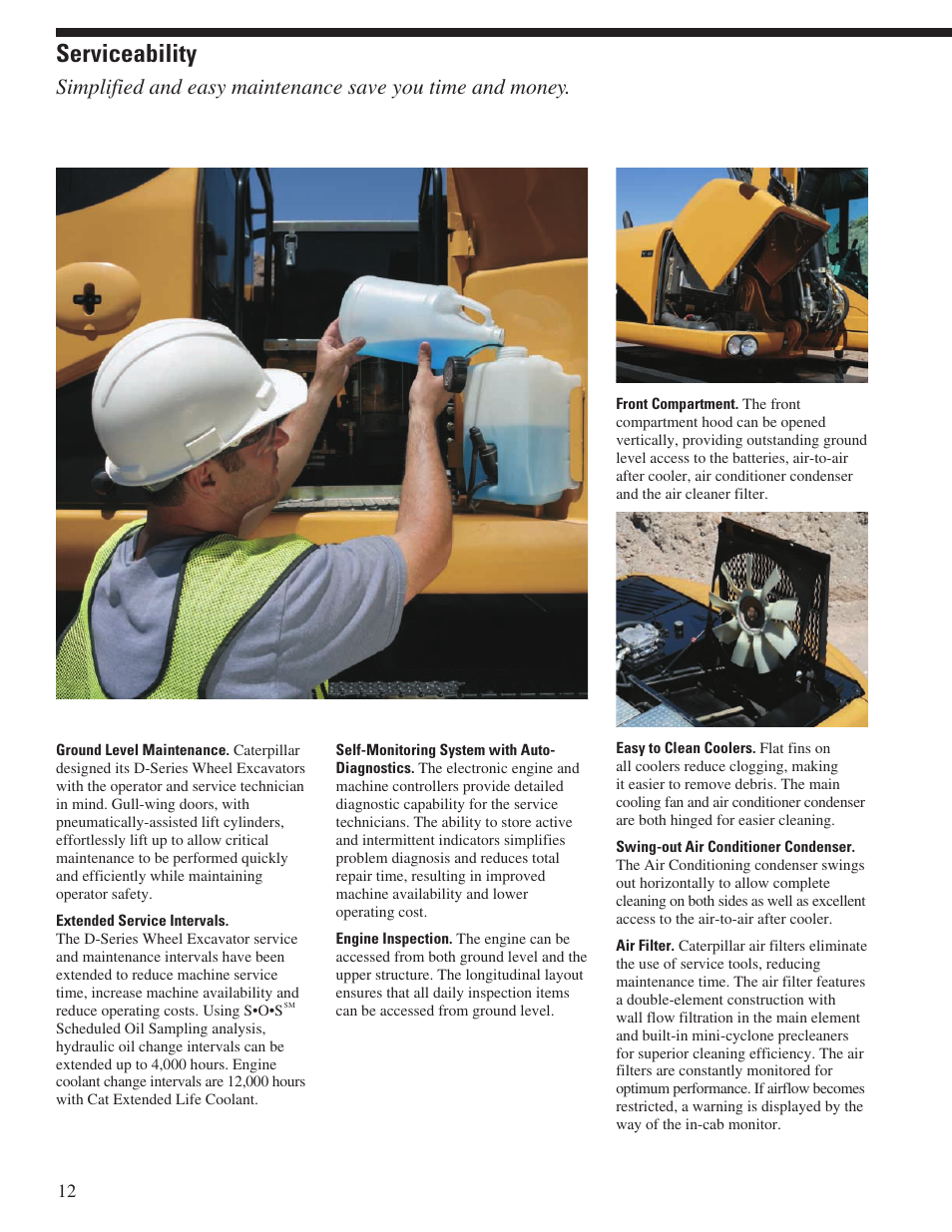 Serviceability | Milton CAT M315D User Manual | Page 12 / 36
