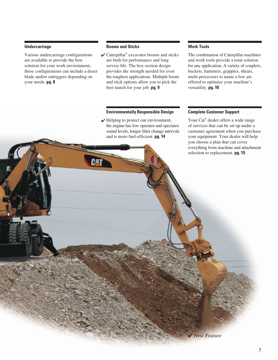 New feature 3 | Milton CAT M315D User Manual | Page 3 / 36