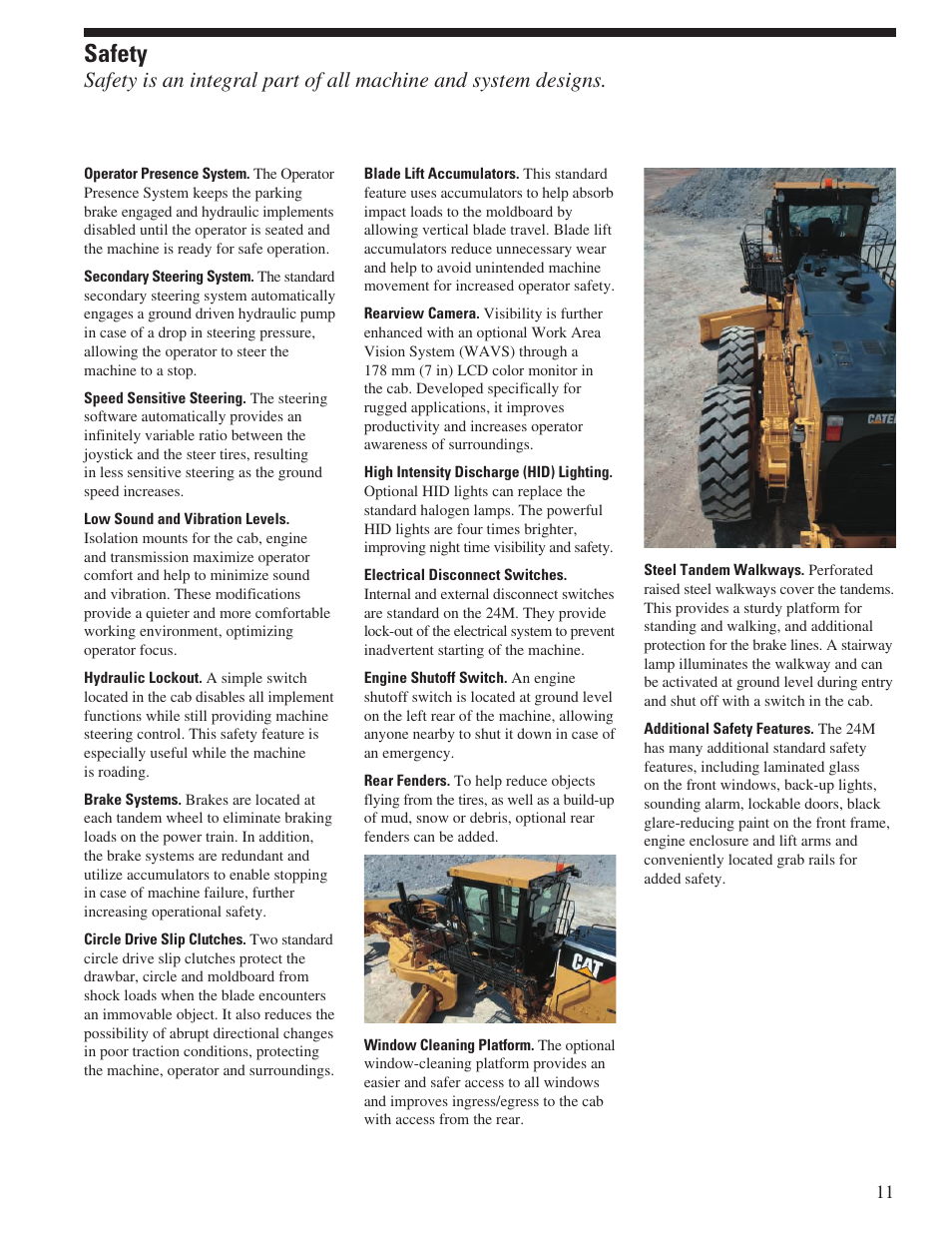 Safety | Milton CAT 24M User Manual | Page 11 / 20