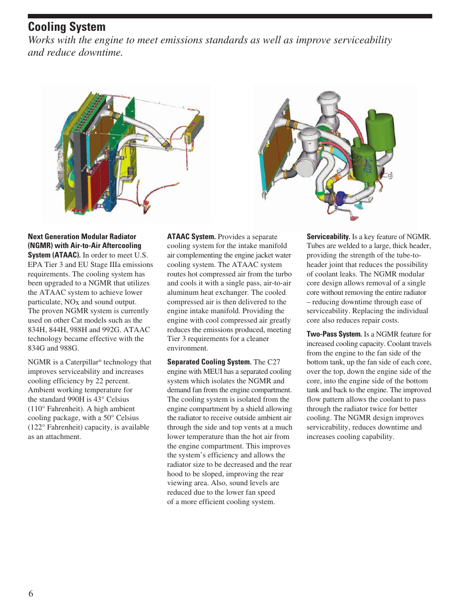 Cooling system | Milton CAT 990H User Manual | Page 6 / 28