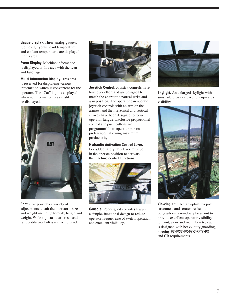 Milton CAT 330D FM User Manual | Page 7 / 24