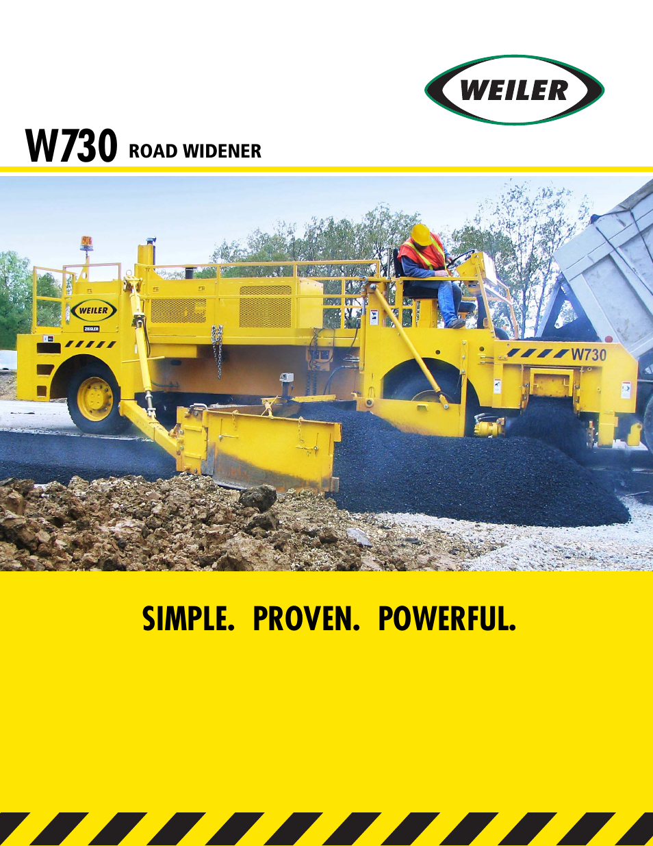 Milton CAT Weiler W730 User Manual | 4 pages