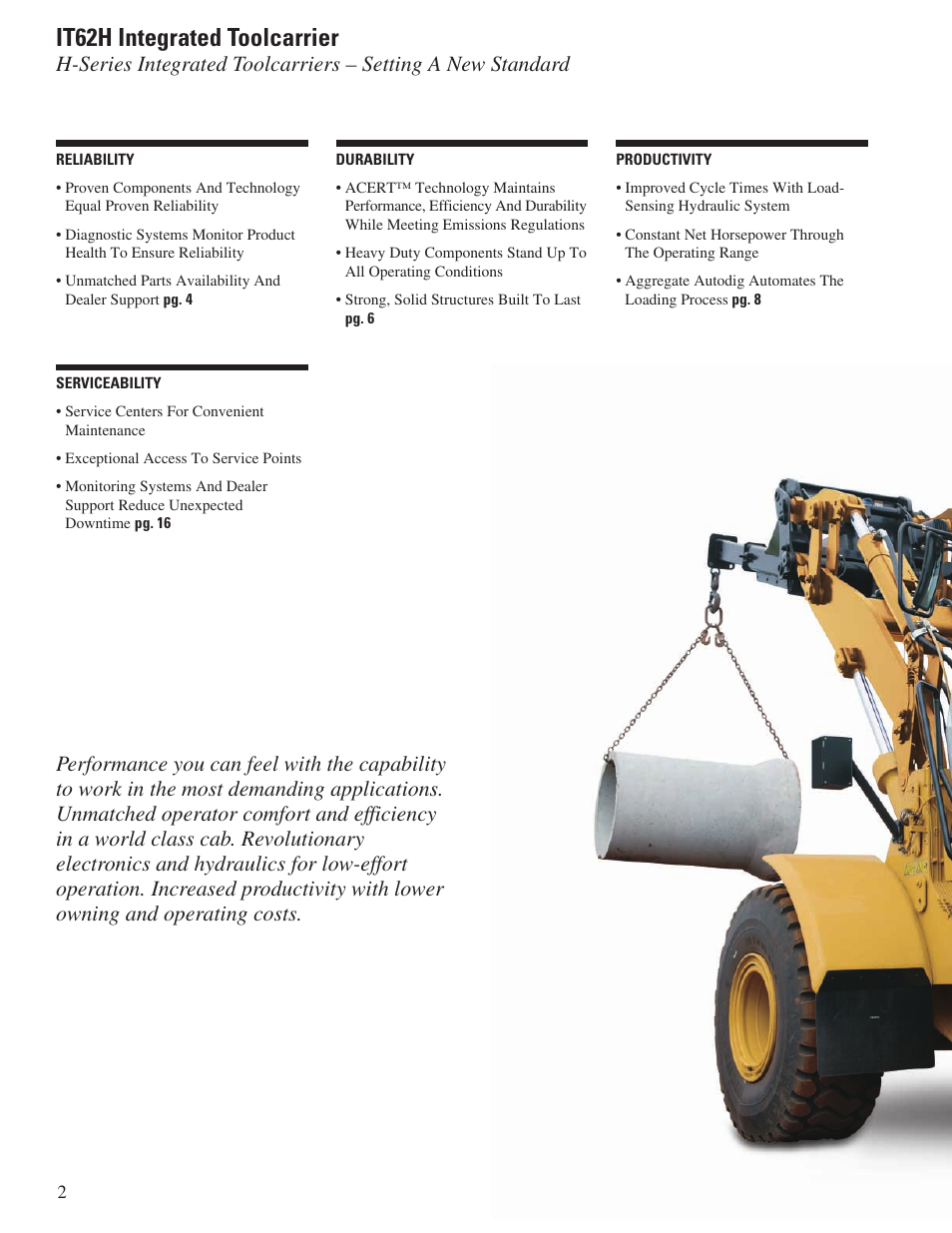 It62h integrated toolcarrier | Milton CAT IT62H User Manual | Page 2 / 28
