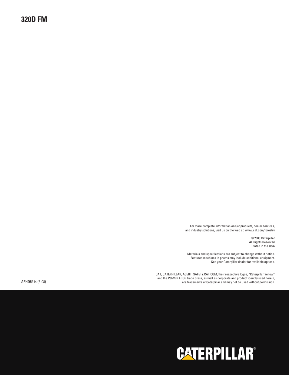 320d fm | Milton CAT 320D FM User Manual | Page 20 / 20