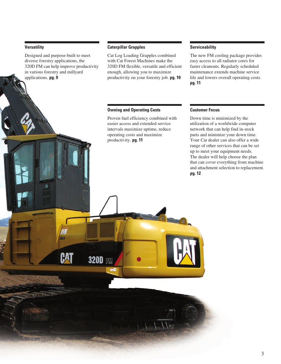 Milton CAT 320D FM User Manual | Page 3 / 20