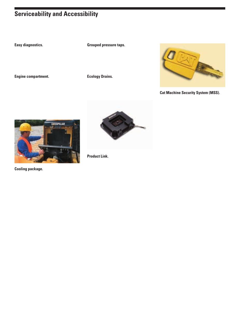 Serviceability and accessibility | Milton CAT D6K User Manual | Page 12 / 20