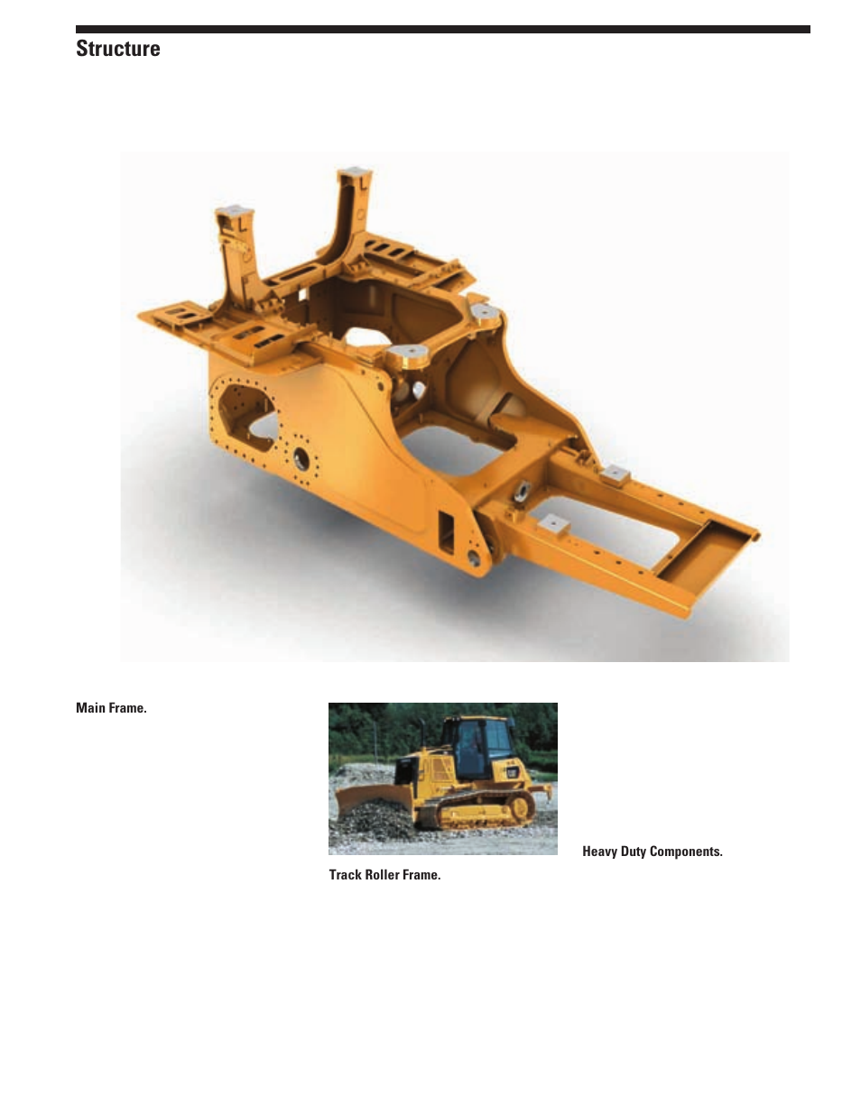 Structure | Milton CAT D6K User Manual | Page 5 / 20